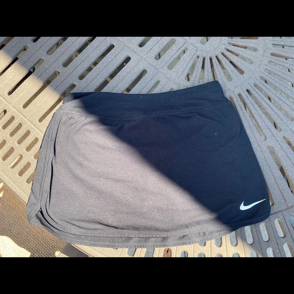 Black nike tennis skirt